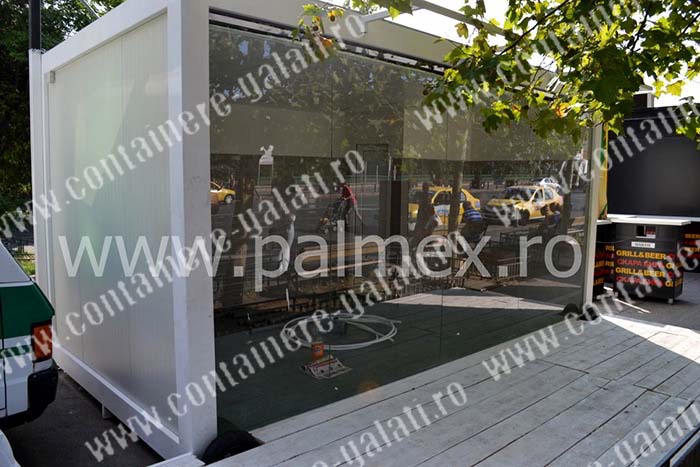 container perte geam Mehedinti